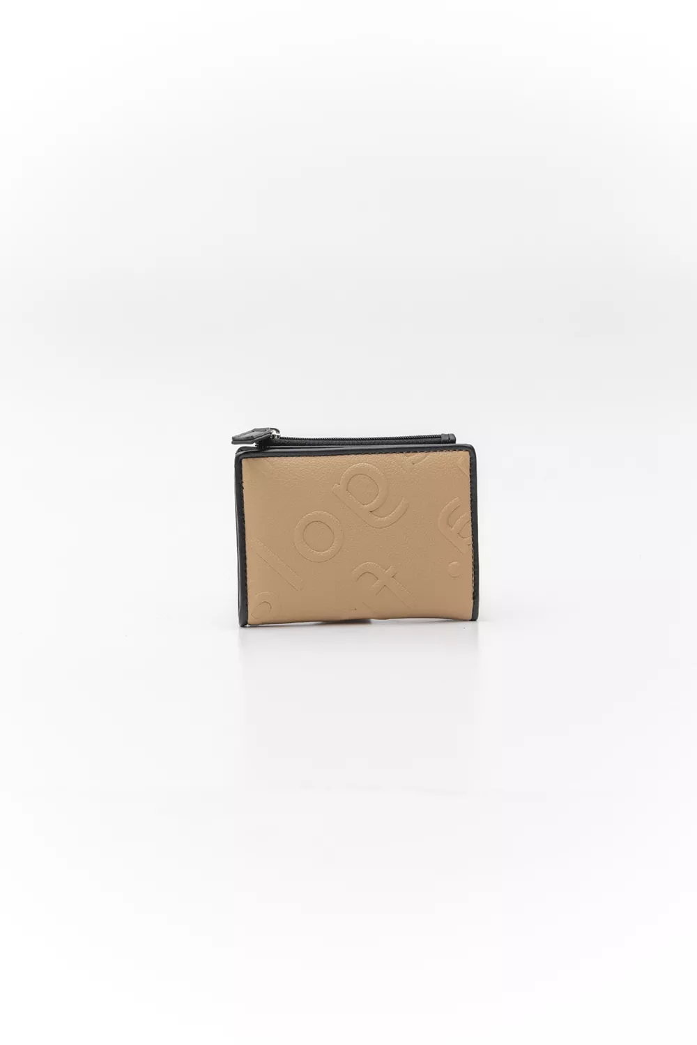 Μικρό πορτοφόλι με κουμπί Letters