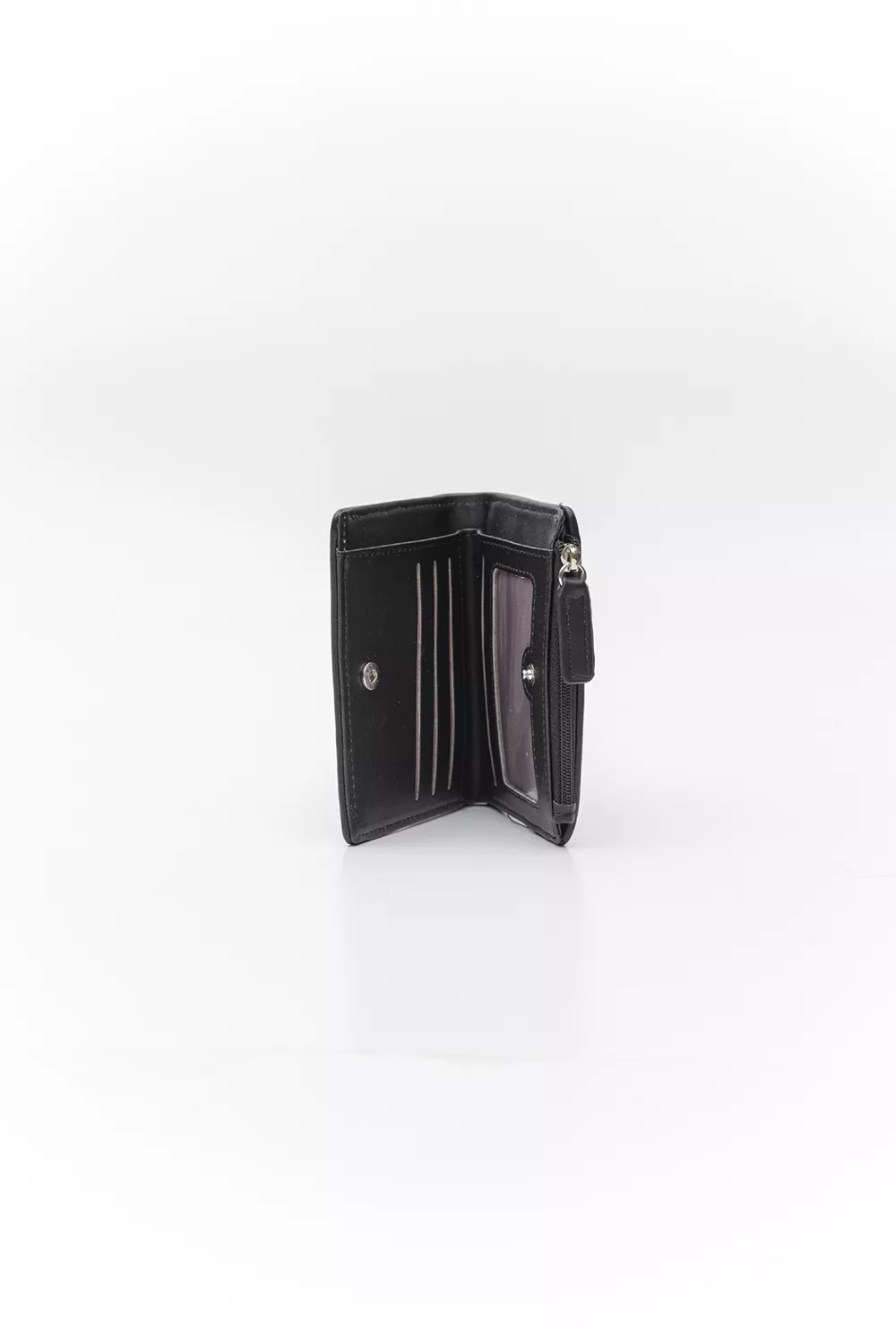 Μικρό πορτοφόλι με κουμπί Letters