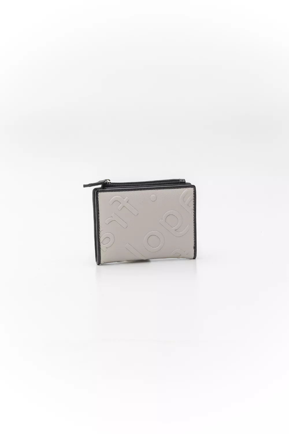 Μικρό πορτοφόλι με κουμπί Letters