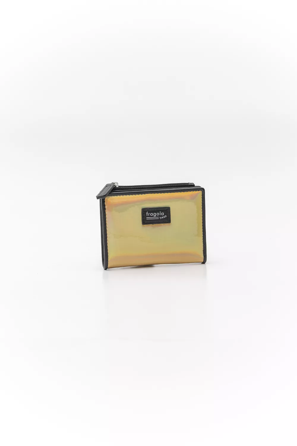 Μικρό πορτοφόλι με κουμπί Letters