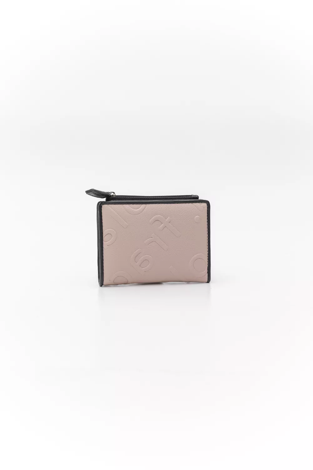 Μικρό πορτοφόλι με κουμπί Letters