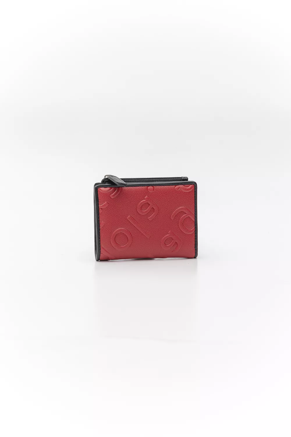 Μικρό πορτοφόλι με κουμπί Letters