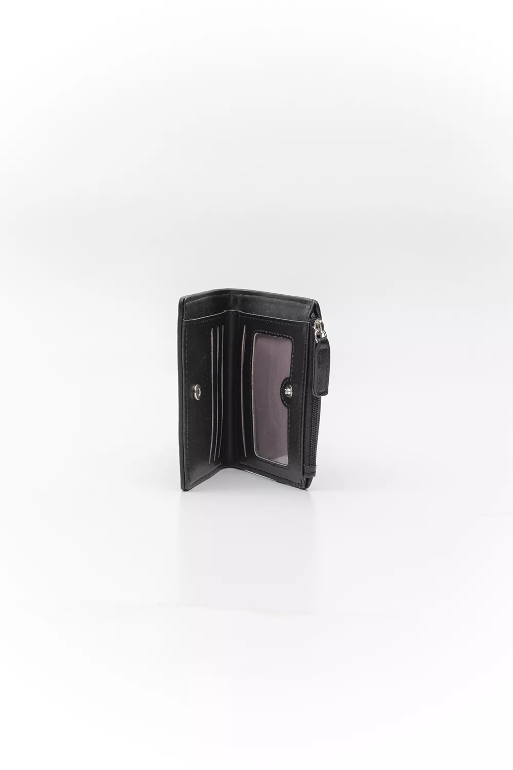 Μικρό πορτοφόλι με κουμπί Letters