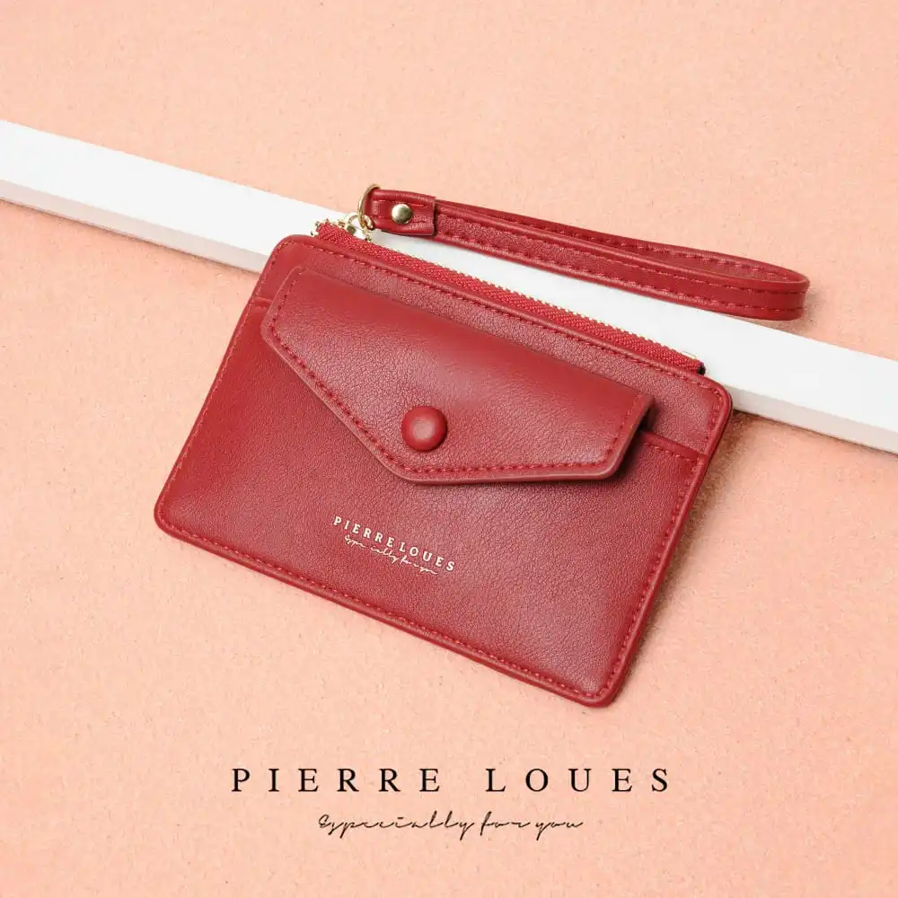 Γυναικείο πορτοφόλι Pierre Loues PL19-78 κόκκινο Γυναικείο πορτοφόλι Pierre Loues PL19-78 κόκκινο