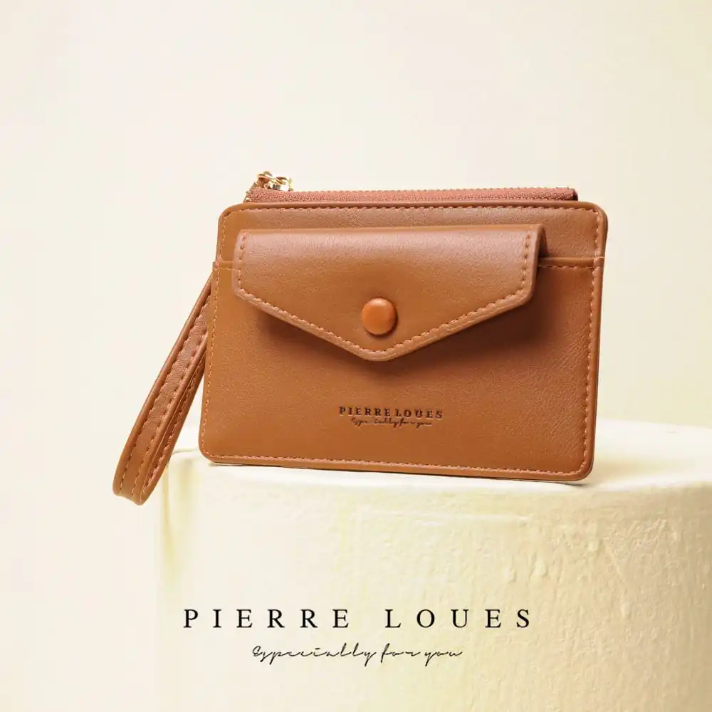 Γυναικείο πορτοφόλι Pierre Loues PL19-78 Καφέ