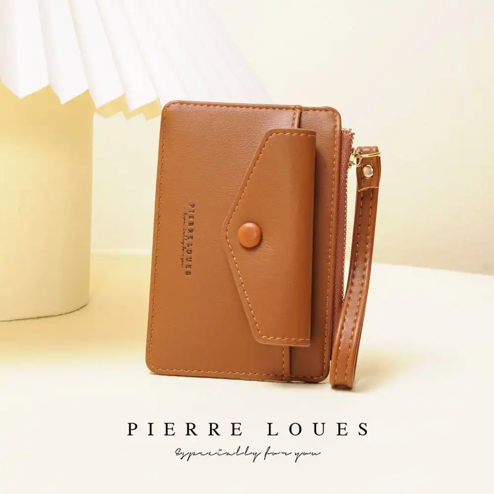 Γυναικείο πορτοφόλι Pierre Loues PL19-78 Καφέ