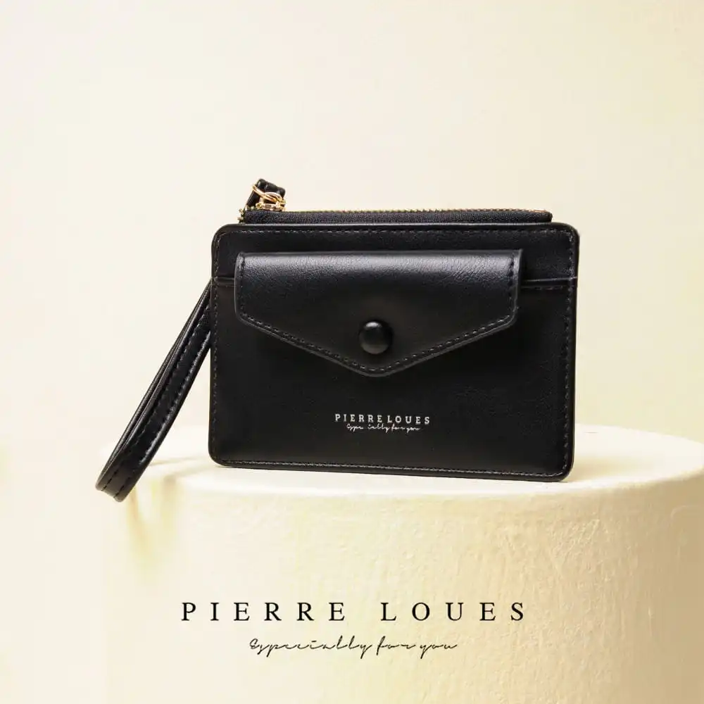 Γυναικείο πορτοφόλι Pierre Loues PL19-78 μαύρο Γυναικείο πορτοφόλι Pierre Loues PL19-78 μαύρο