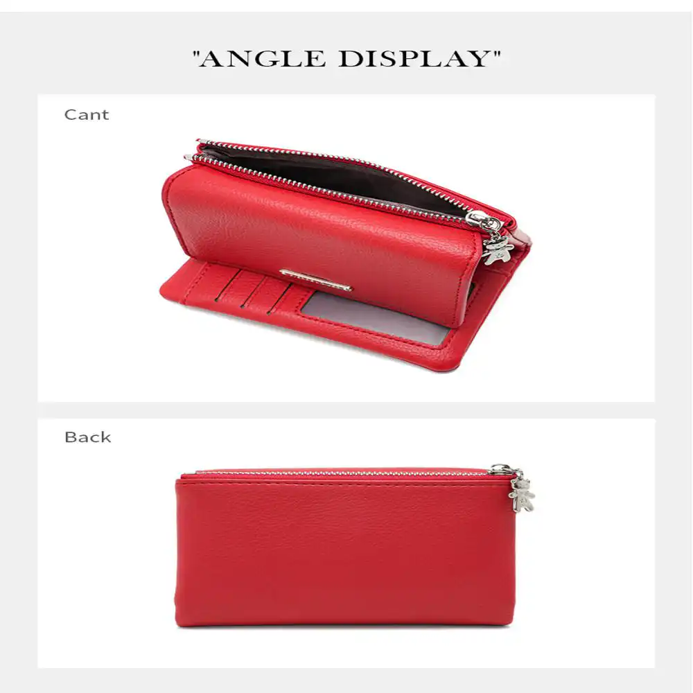 Μικρό Πορτοφόλι Γυναικείο Pierre Loues PL288-26 κόκκινο