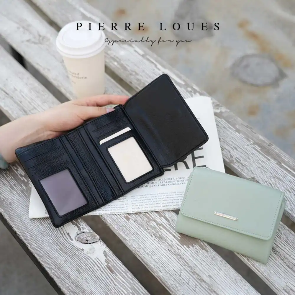 Μικρό Πορτοφόλι Γυναικείο Pierre Loues PL288-26 μαύρο Μικρό Πορτοφόλι Γυναικείο Pierre Loues PL288-26 μαύρο