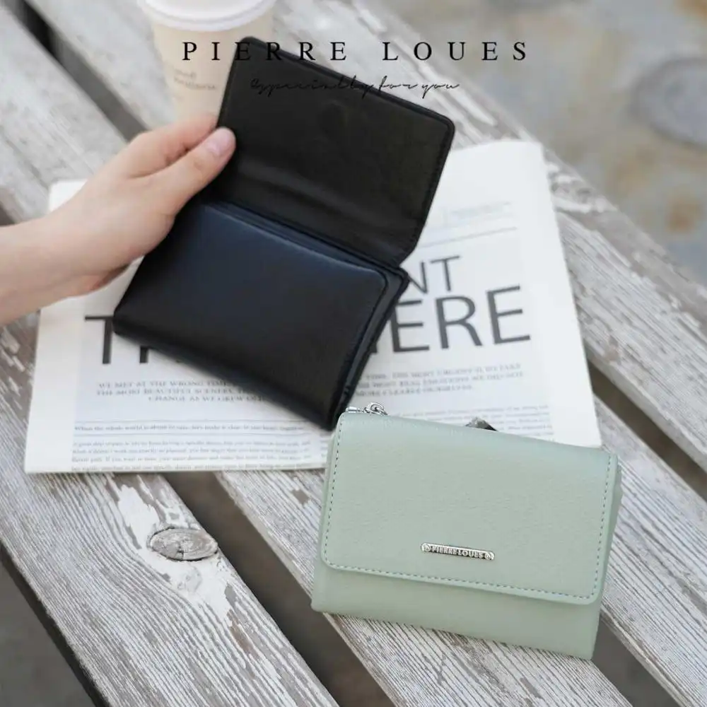 Μικρό Πορτοφόλι Γυναικείο Pierre Loues PL288-26 μαύρο