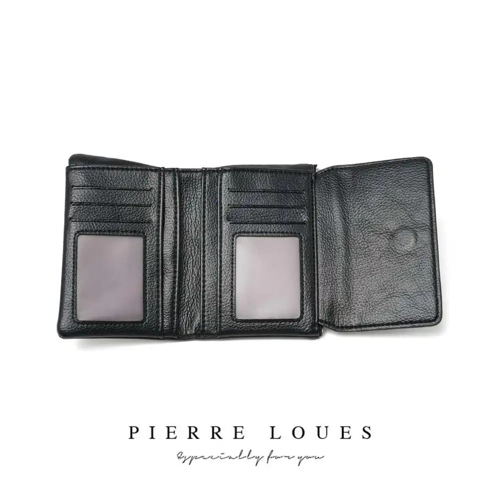 Μικρό Πορτοφόλι Γυναικείο Pierre Loues PL288-26 μαύρο