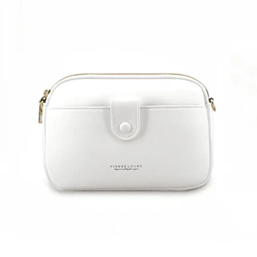 Γυναικεία Τσάντα Χιαστί Pierre Loues 614-64 άσπρο Γυναικεία Τσάντα Χιαστί Pierre Loues 614-64 άσπρο