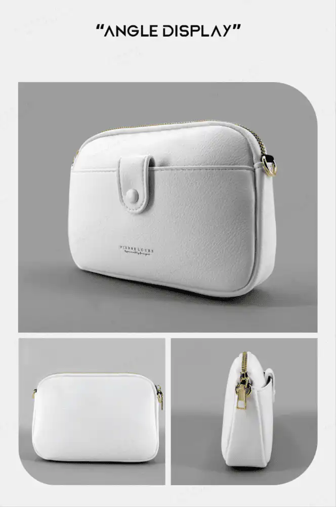 Γυναικεία Τσάντα Χιαστί Pierre Loues 614-64 άσπρο Γυναικεία Τσάντα Χιαστί Pierre Loues 614-64 άσπρο