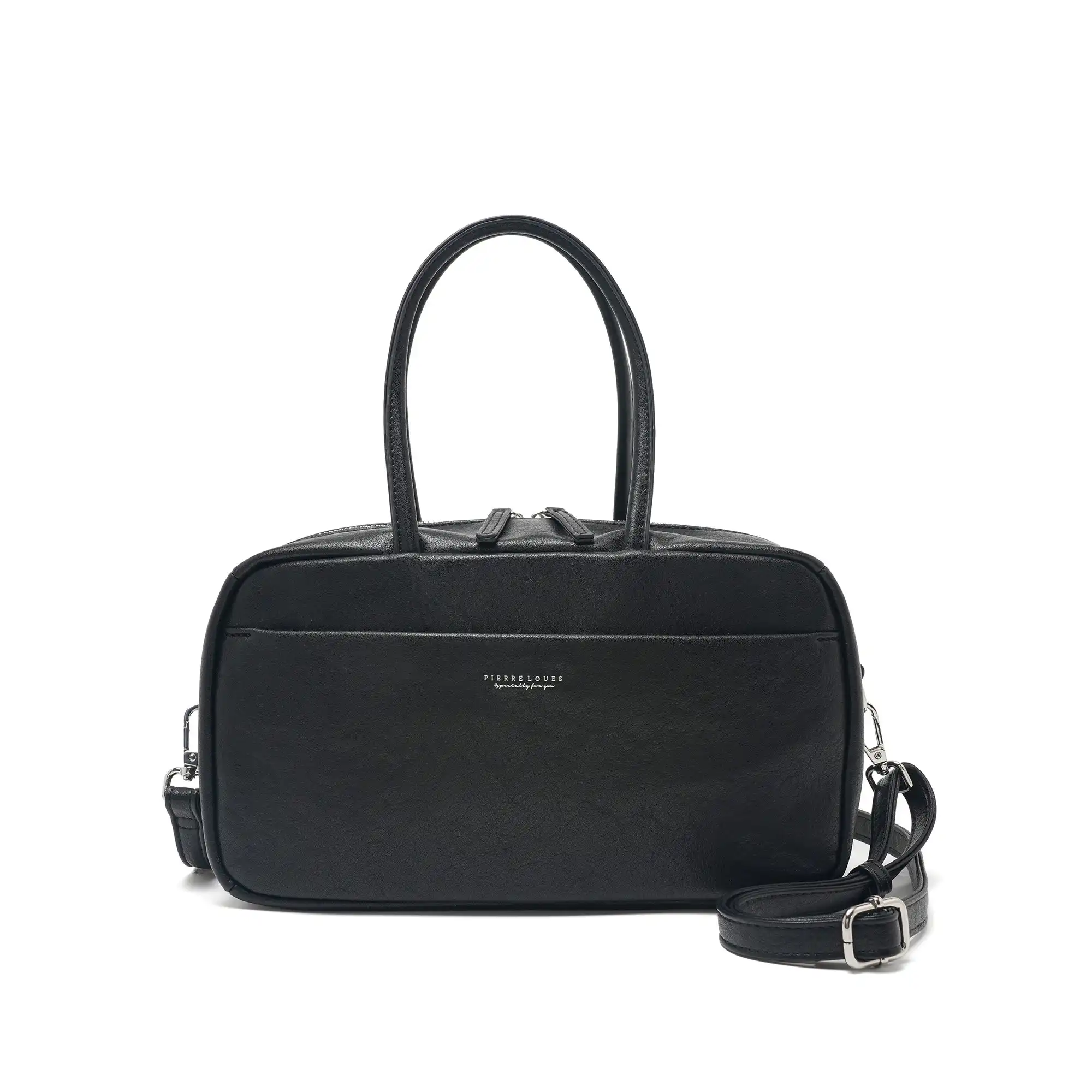 Γυναικεία Τσάντα Χειρός & Ώμου Pierre Loues PL615-29 μαύρο Γυναικεία Τσάντα Χειρός & Ώμου Pierre Loues PL615-29 μαύρο