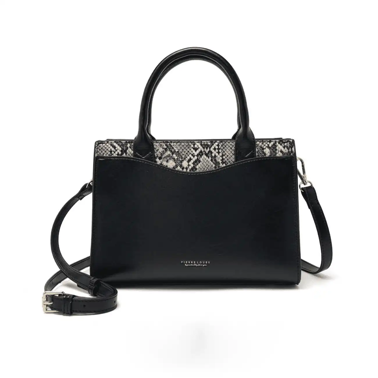 Γυναικεία τσάντα Χιαστί Pierre Loues PL615-38 μαύρο Γυναικεία τσάντα Χιαστί Pierre Loues PL615-38 μαύρο