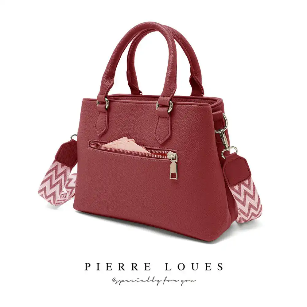 Γυναικεία Τσάντα Χιαστί Χειρός Pierre Loues PL782-21-Α10 red