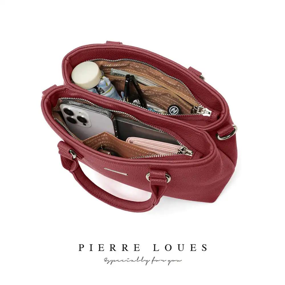 Γυναικεία Τσάντα Χιαστί Χειρός Pierre Loues PL782-21-Α10 red