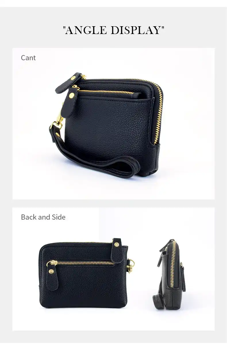 Γυναικείο Πορτοφόλι Saffiano Pierre Loues PL805-69 μαύρο