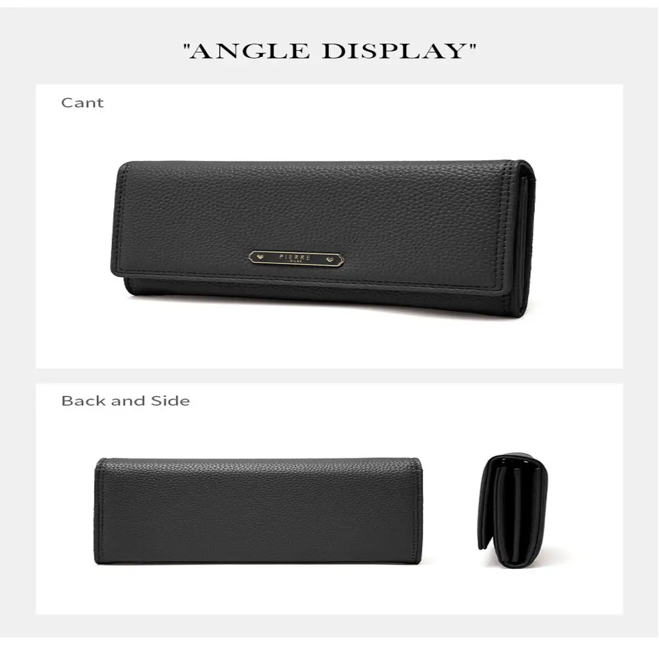 Πορτοφόλι Γυναικείο Pierre Loues PL819-58 μαύρο