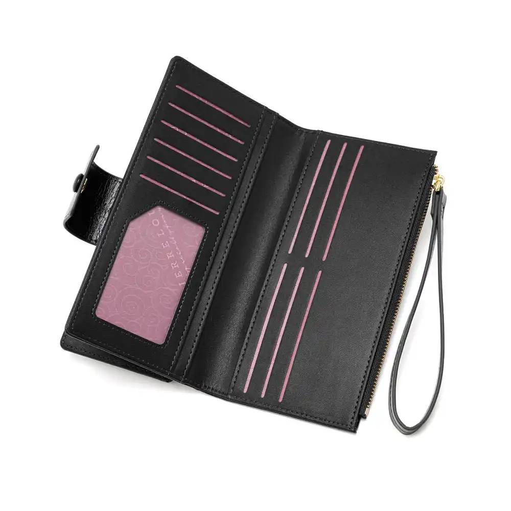 Πορτοφόλι Γυναικείο Pierre Loues PL821-87Q μαύρο