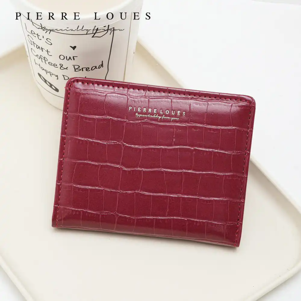 Μικρό Πορτοφόλι Γυναικείο Pierre Loues PL822-17A μπορντό Μικρό Πορτοφόλι Γυναικείο Pierre Loues PL822-17A μπορντό