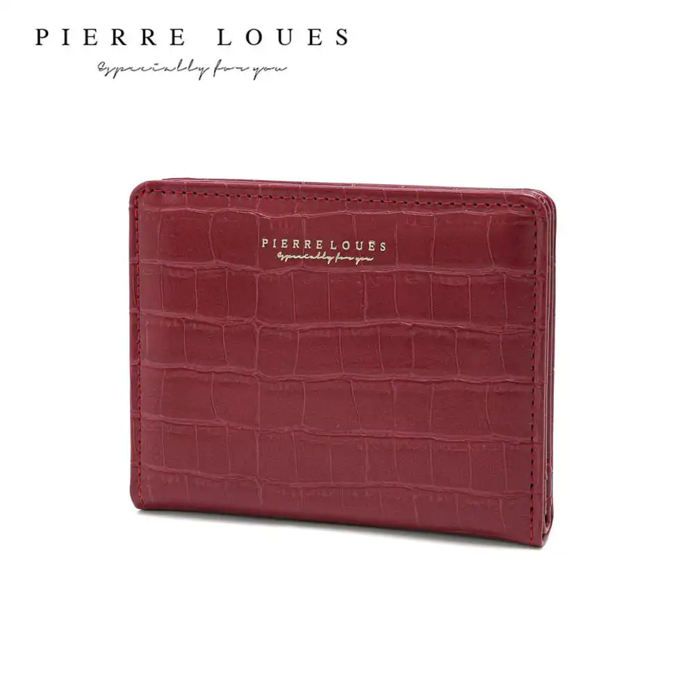 Μικρό Πορτοφόλι Γυναικείο Pierre Loues PL822-17A μπορντό