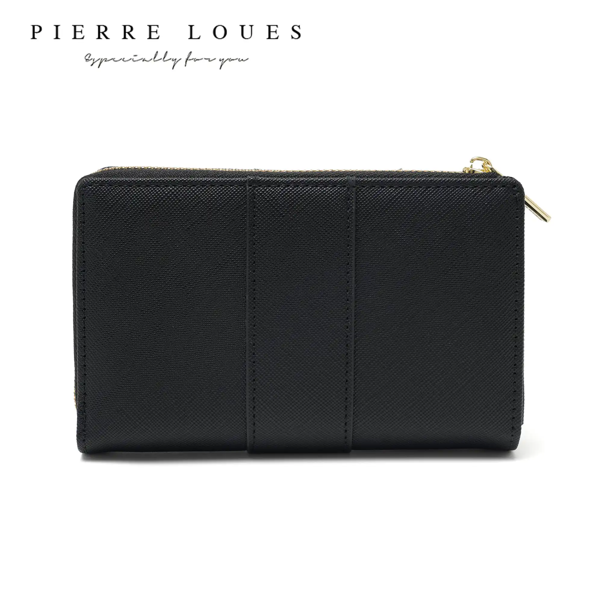 Γυναικείο Πορτοφόλι Saffiano Pierre Loues PL828-72 μαύρο