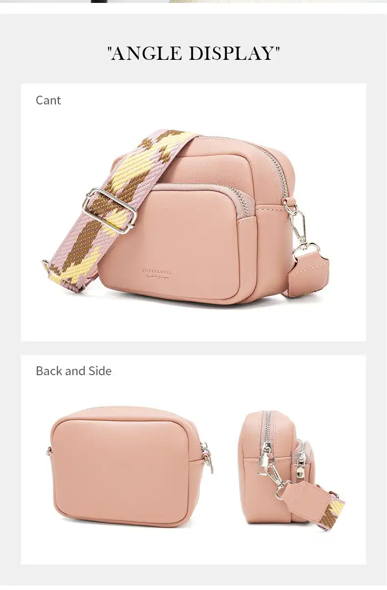 Γυναικεία Τσάντα Χιαστί Pierre Loues PL959-9 ροζ