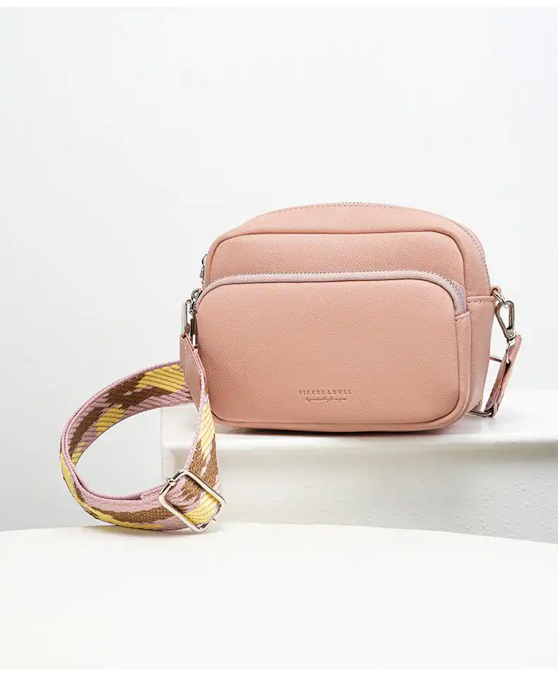 Γυναικεία Τσάντα Χιαστί Pierre Loues PL959-9 ροζ