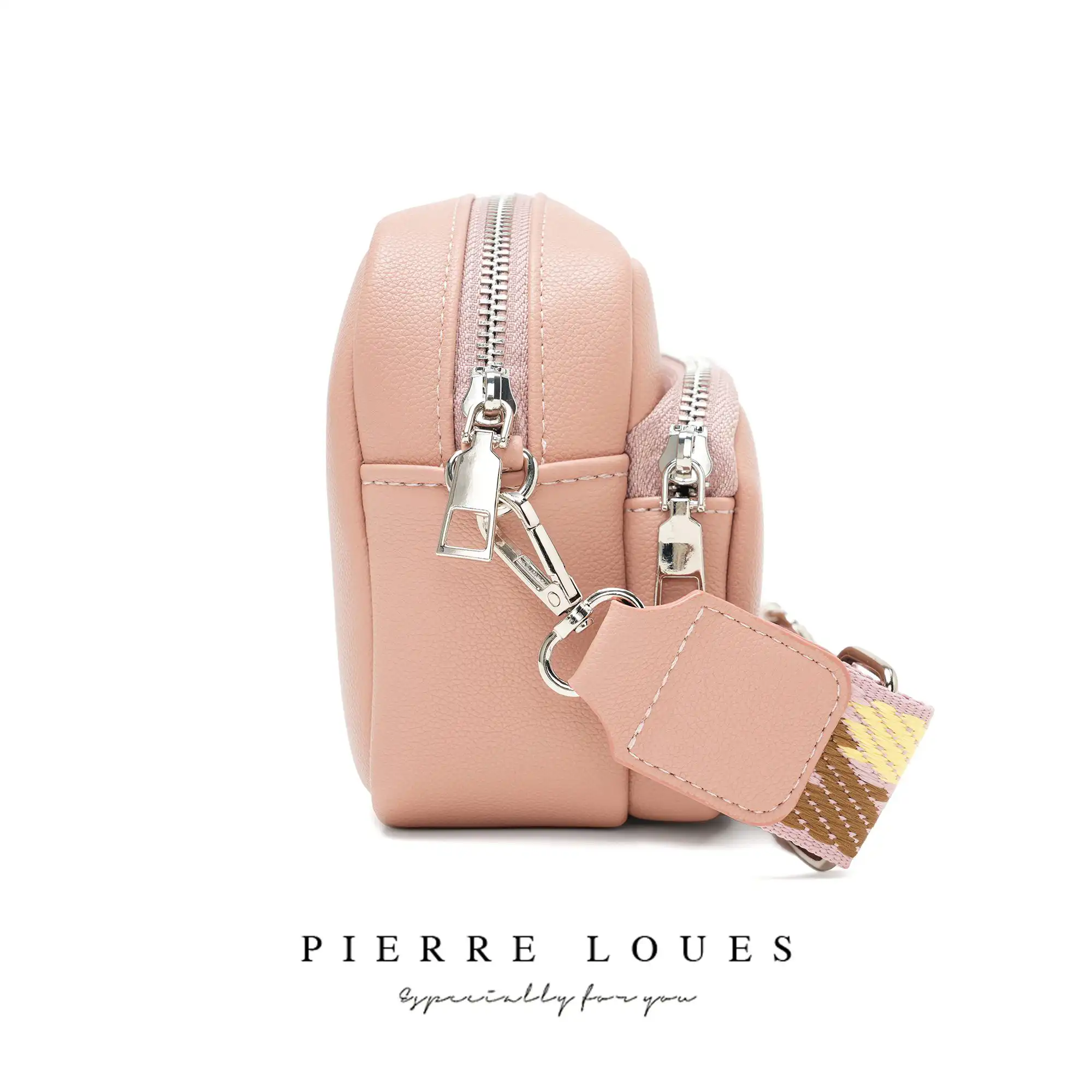 Γυναικεία Τσάντα Χιαστί Pierre Loues PL959-9 ροζ