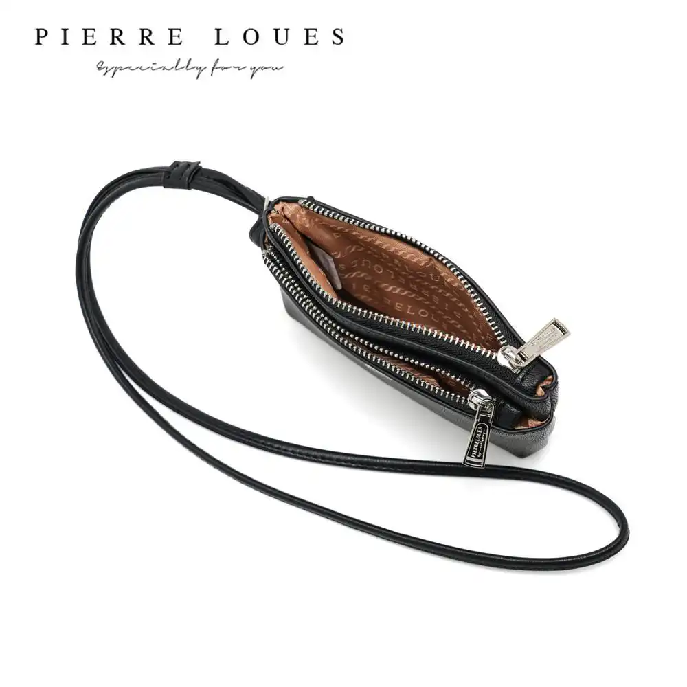 Μικρό Πορτοφόλι Γυναικείο Pierre Loues PL967-54 μαύρο