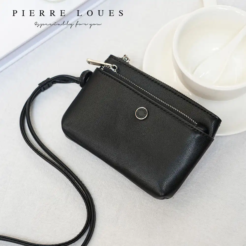 Μικρό Πορτοφόλι Γυναικείο Pierre Loues PL967-54 μαύρο Μικρό Πορτοφόλι Γυναικείο Pierre Loues PL967-54 μαύρο