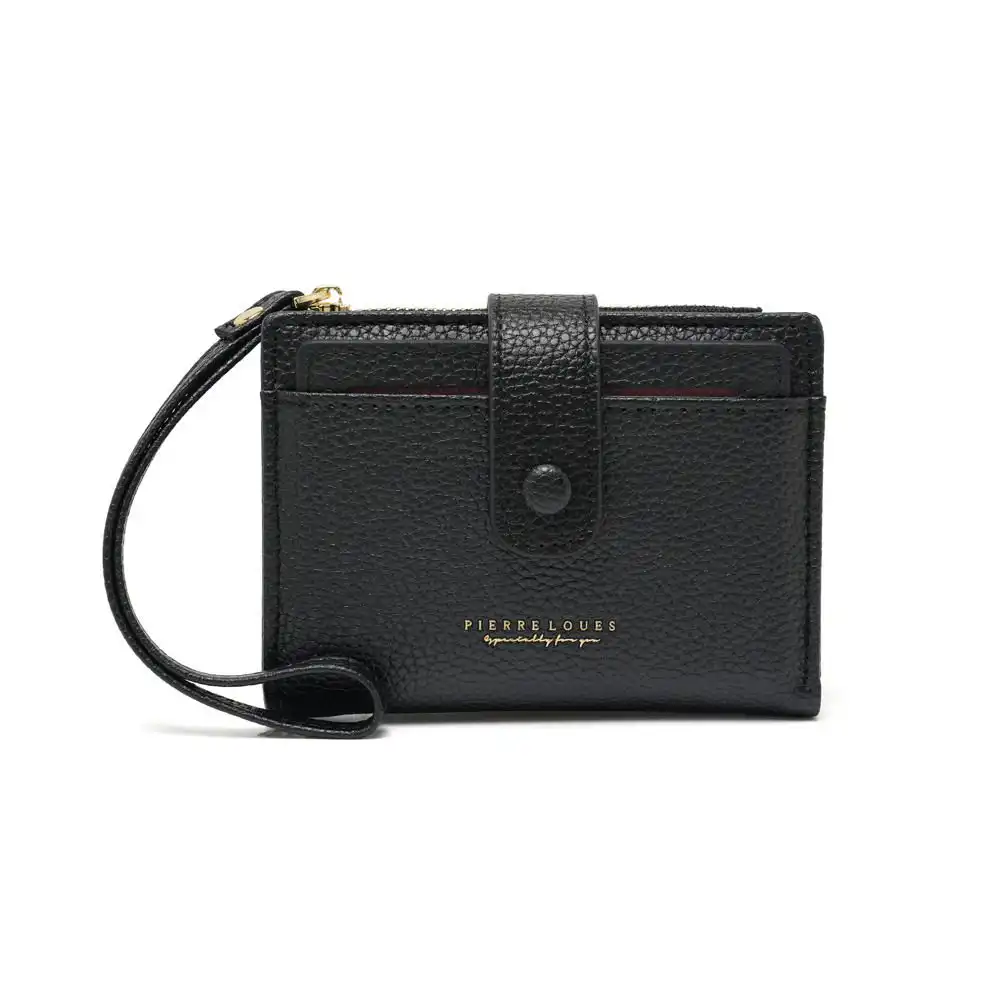 Μικρό Πορτοφόλι Γυναικείο Pierre Loues PL982-37Q μαύρο Μικρό Πορτοφόλι Γυναικείο Pierre Loues PL982-37Q μαύρο