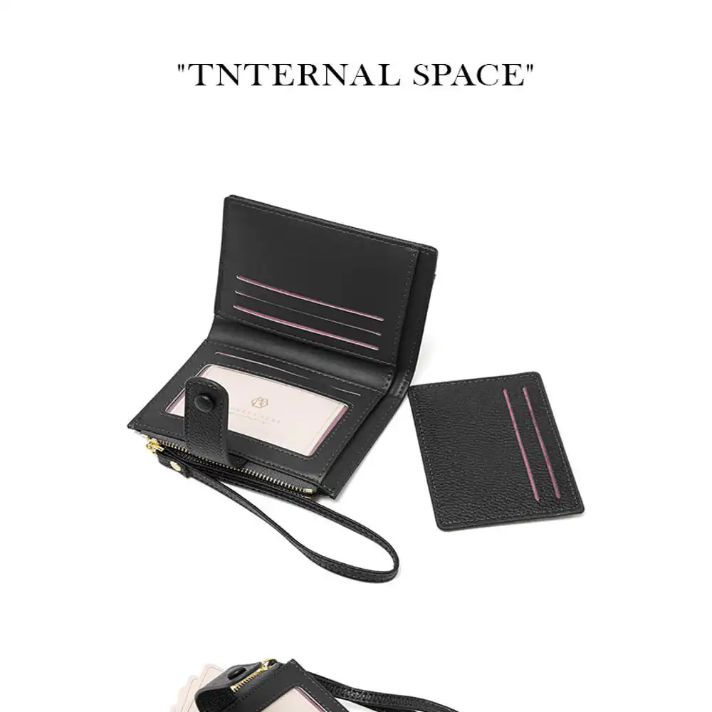 Μικρό Πορτοφόλι Γυναικείο Pierre Loues PL982-37Q μαύρο