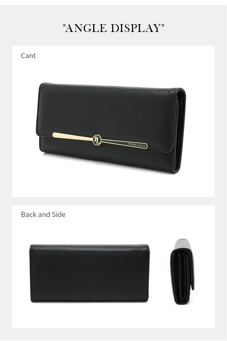 Πορτοφόλι Γυναικείο Μεγάλο Pierre Loues PL986-63 μαύρο