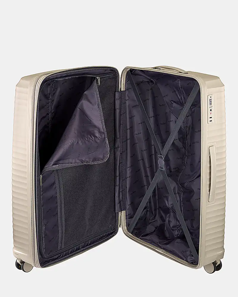 Βαλίτσα Σκληρή 1025 Επεκτεινόμενη Champagne- Μεγάλη