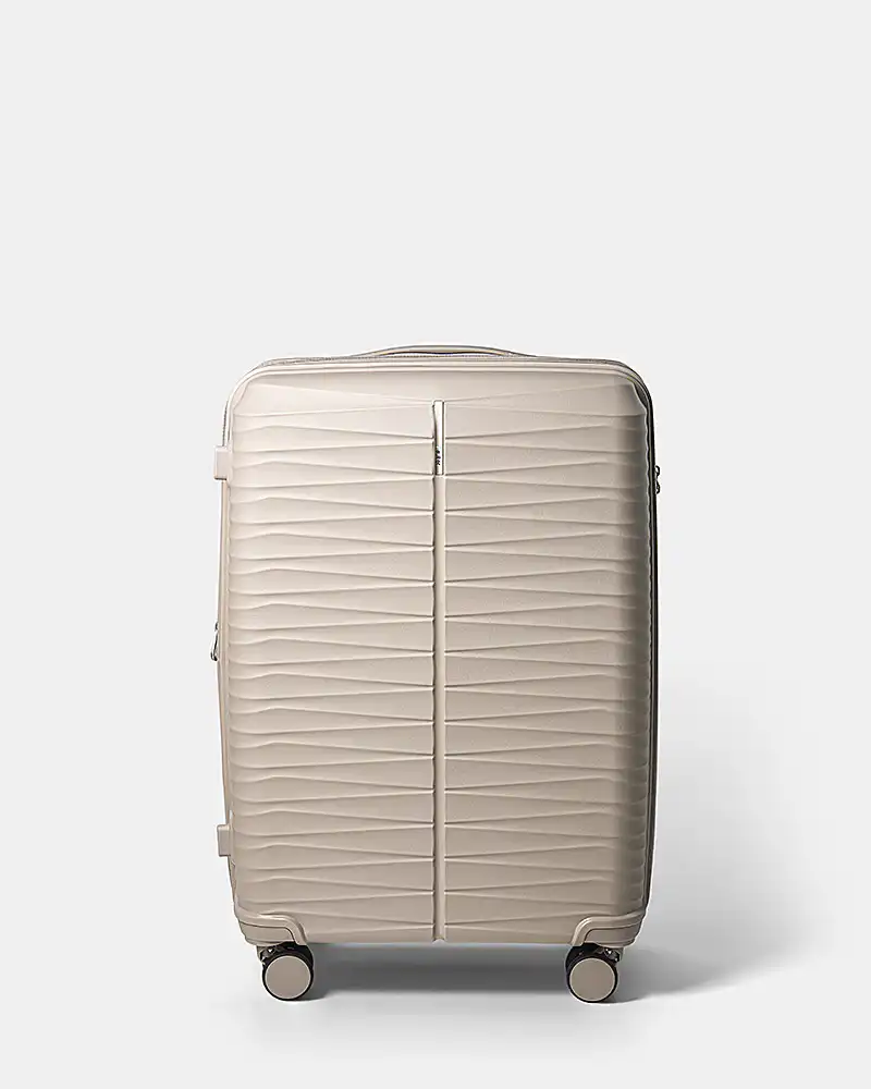 Βαλίτσα Σκληρή 1025 Επεκτεινόμενη Champagne- Μεσαία