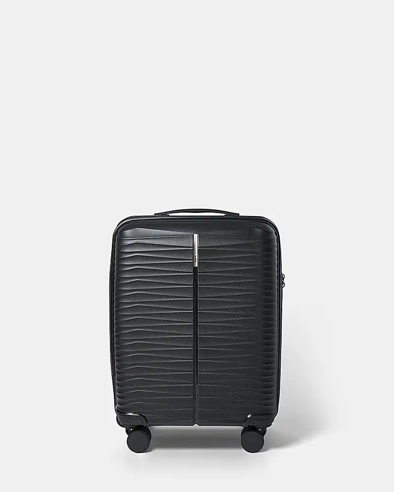 Βαλίτσα Σκληρή 1025 Επεκτεινόμενη Black – Μεσαία