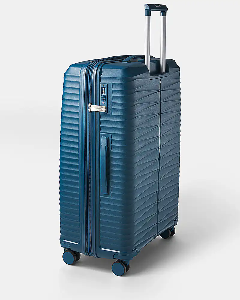 Βαλίτσα Σκληρή 1025 Επεκτεινόμενη Blue - Μεγάλη