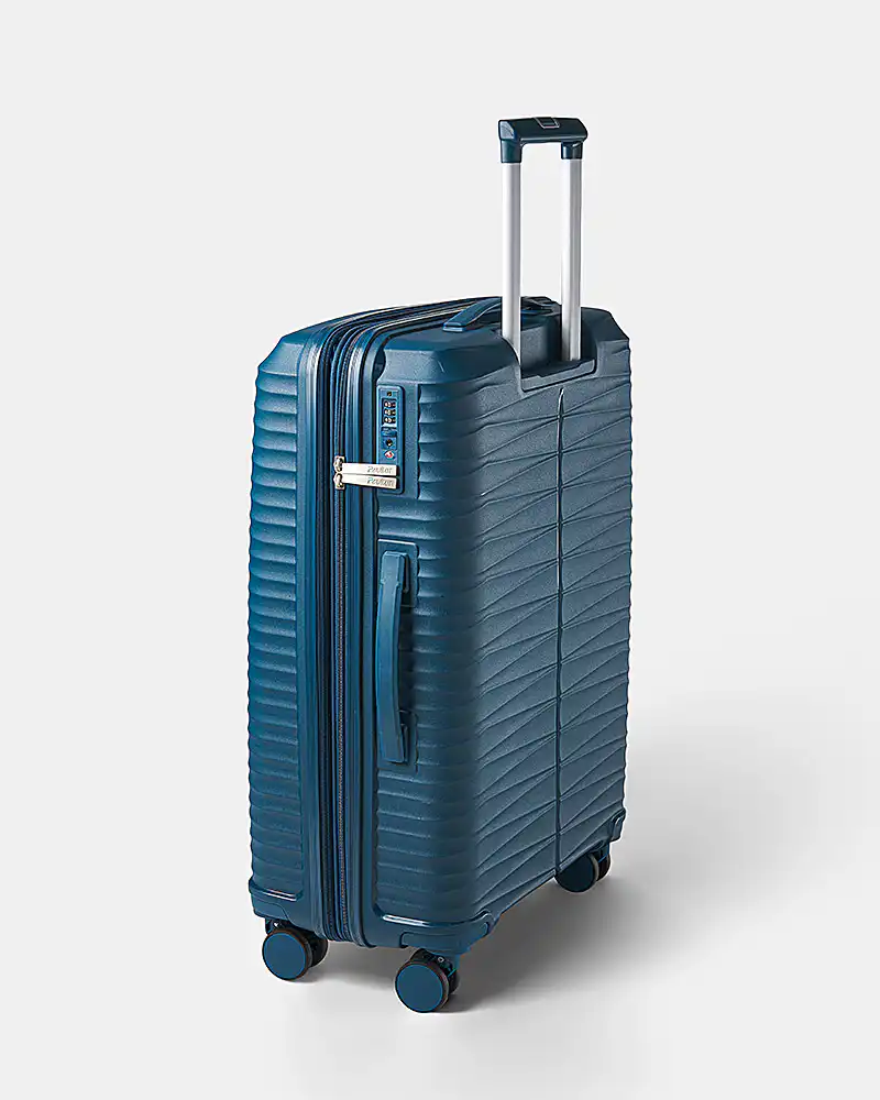 Βαλίτσα Σκληρή 1025 Επεκτεινόμενη Blue - Μεσαία