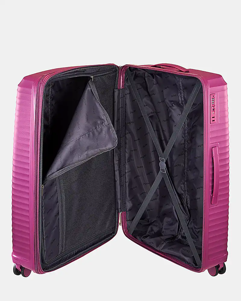 Βαλίτσα Σκληρή 1025 Επεκτεινόμενη Fuchsia- Μεγάλη