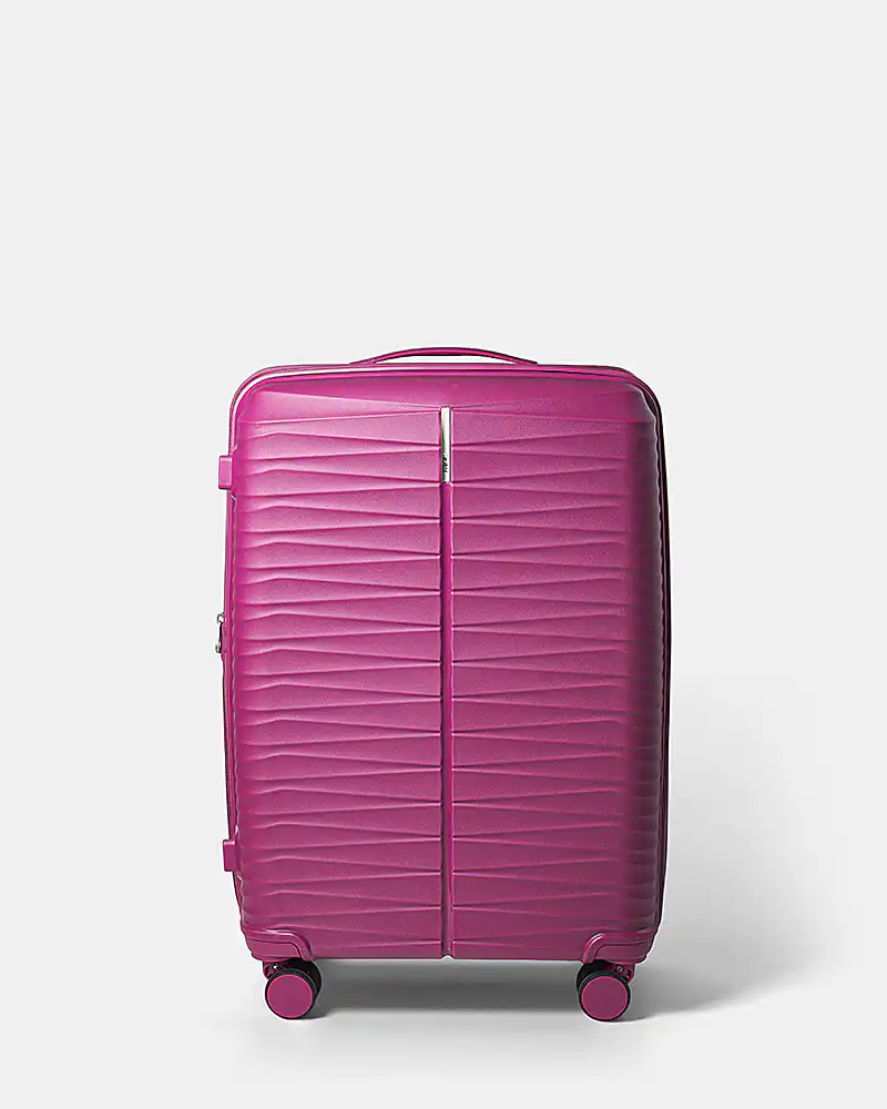 Βαλίτσα Σκληρή 1025 Επεκτεινόμενη Fuchsia- Μεσαία