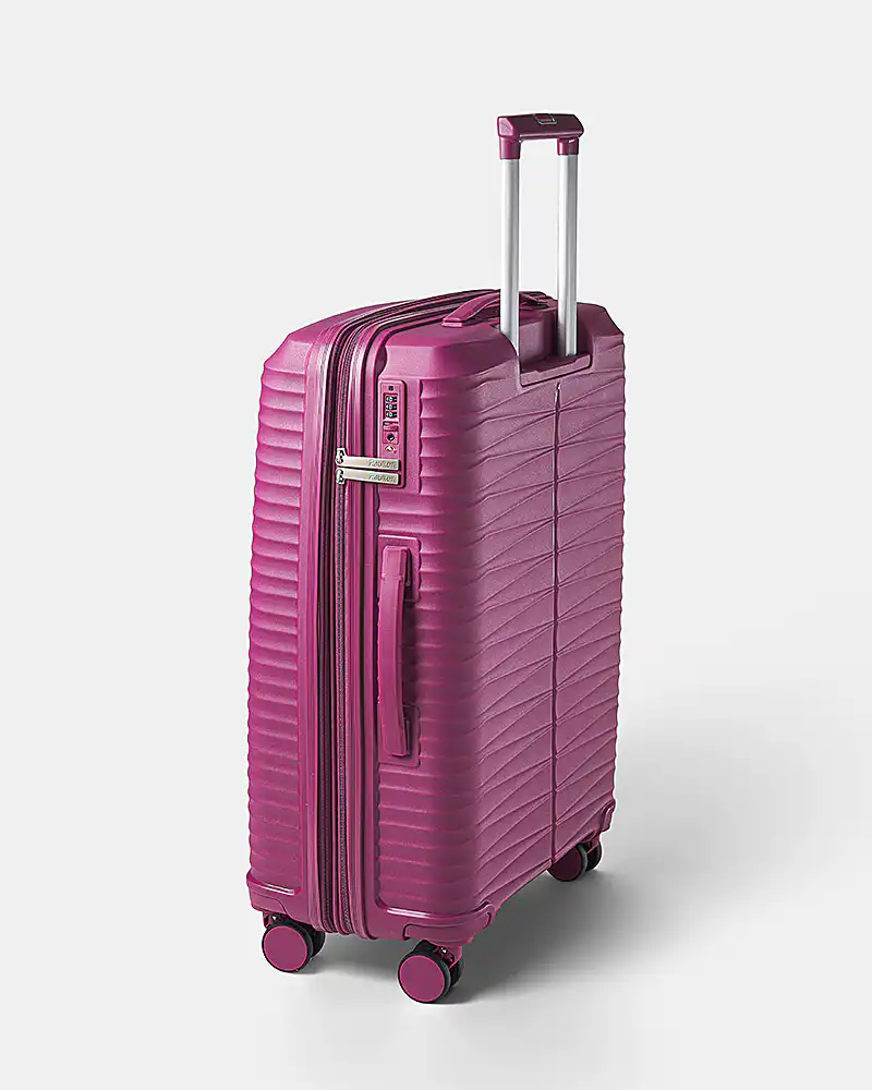Βαλίτσα Σκληρή 1025 Επεκτεινόμενη Fuchsia- Μεσαία