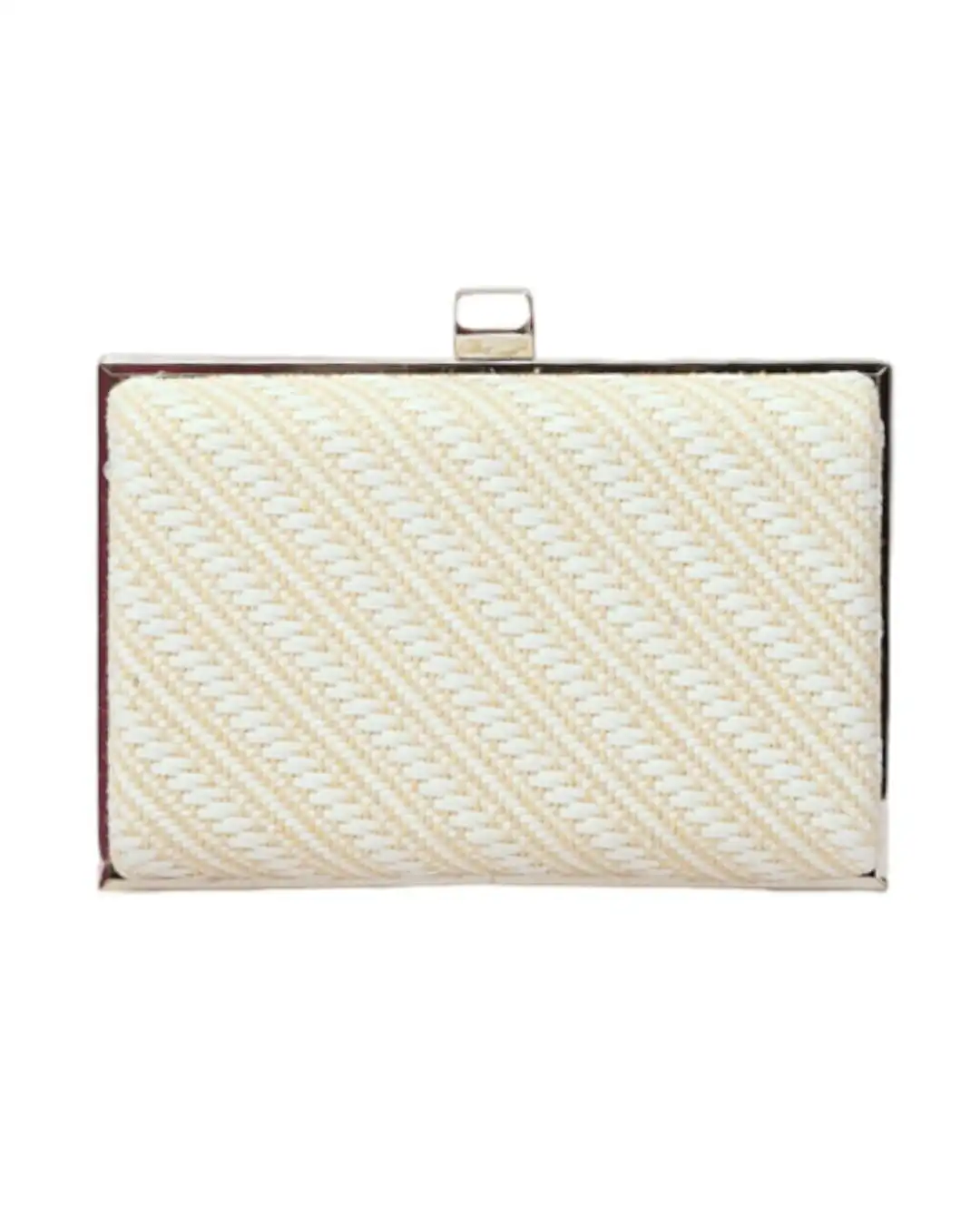 Τσάντα φάκελος clutch -21889 – Ασημί