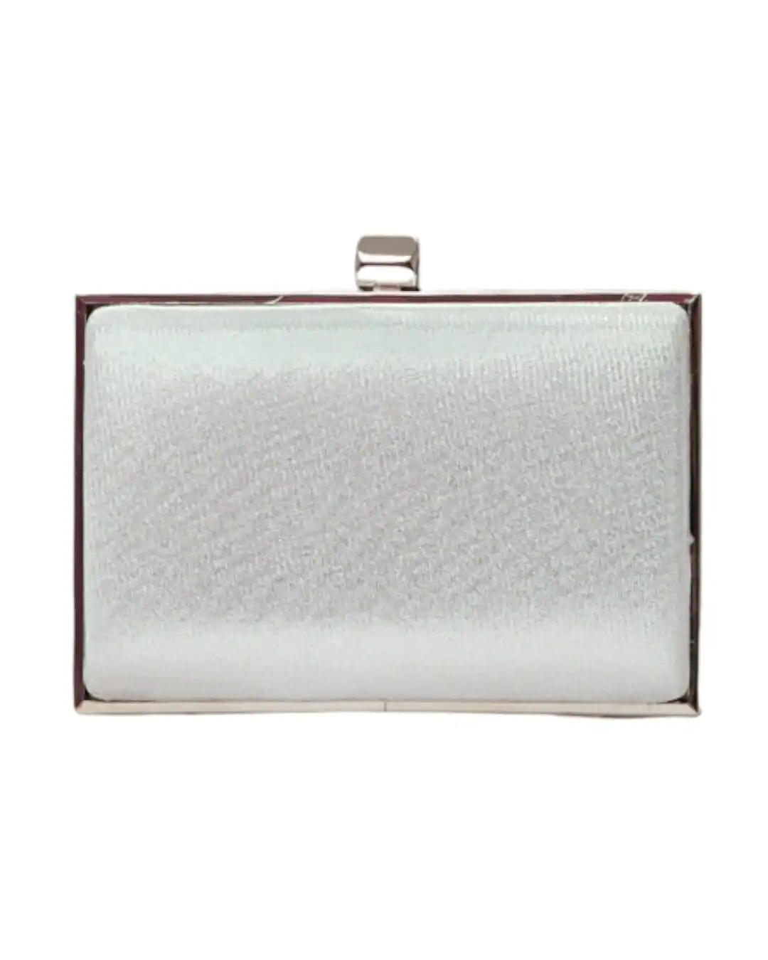 Τσάντα φάκελος clutch -21889 - Ασημί