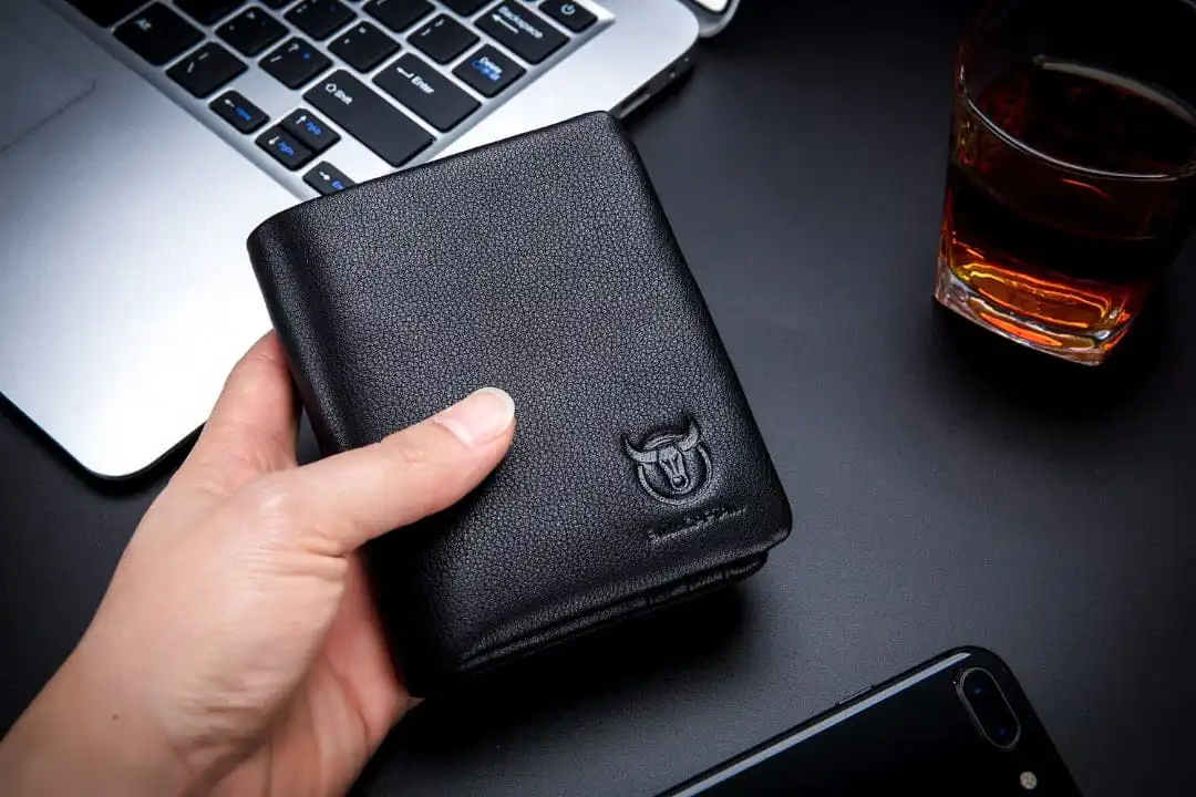 Aνδρικό δερμάτινο πορτοφόλι Bull Captain QB-02 μαύρο Aνδρικό δερμάτινο πορτοφόλι Bull Captain QB-02 μαύρο