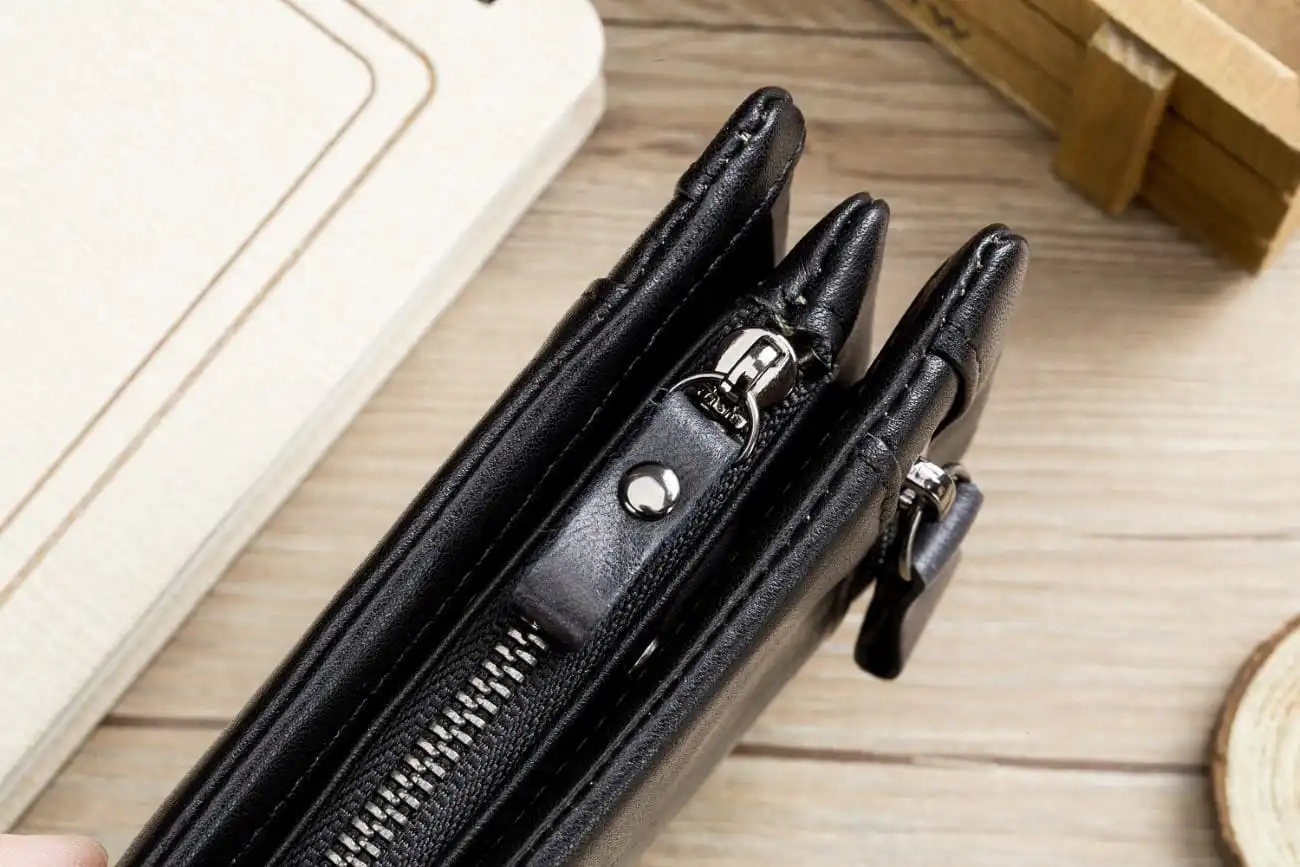 Δερμάτινο πορτοφόλι Bull Captain QB-03 μαύρο