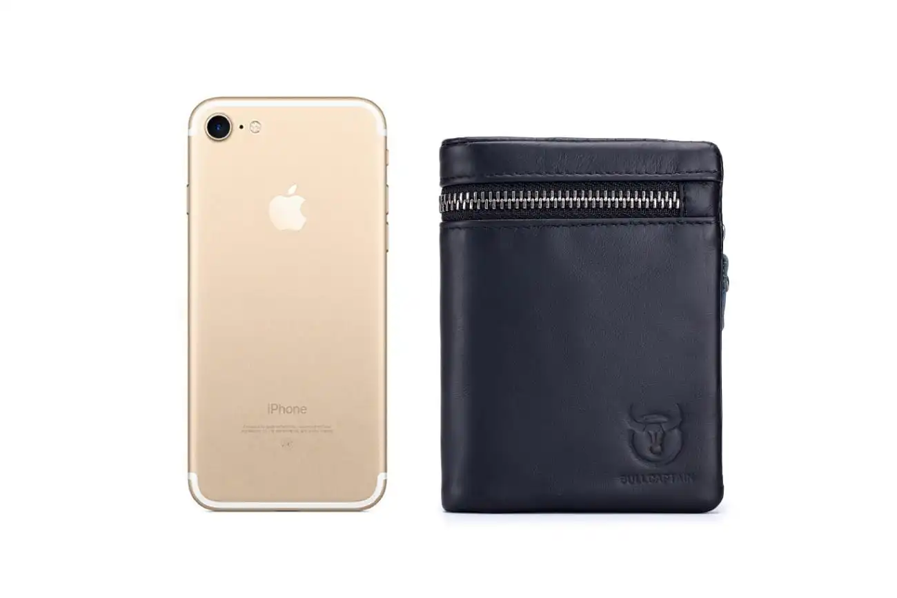 Δερμάτινο πορτοφόλι Bull Captain QB-03 μαύρο