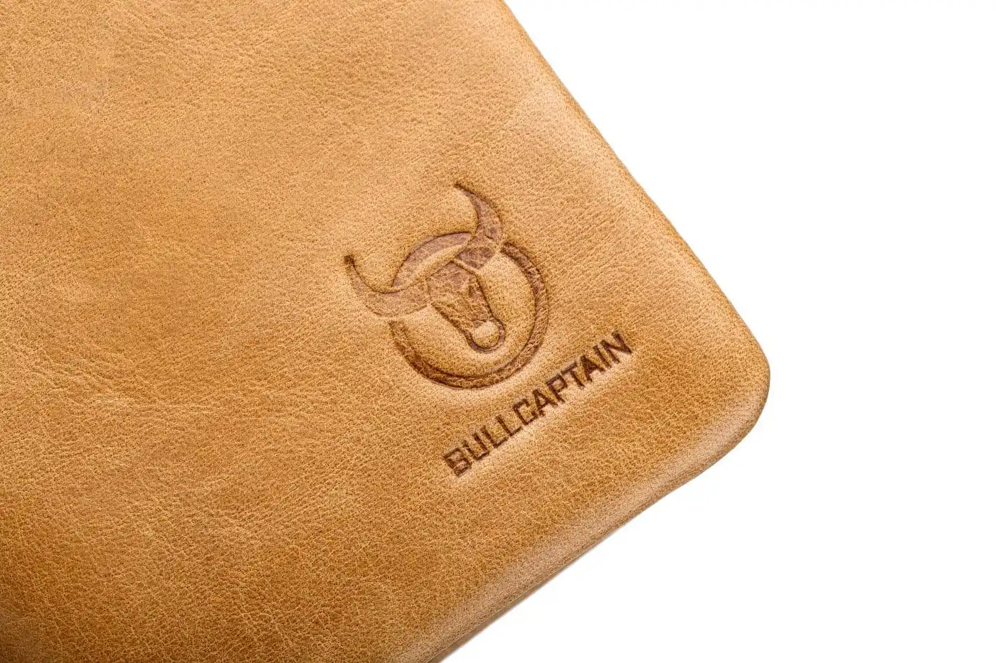 Δερμάτινο πορτοφόλι Bull Captain QB-03 καφέ ανοιχτό