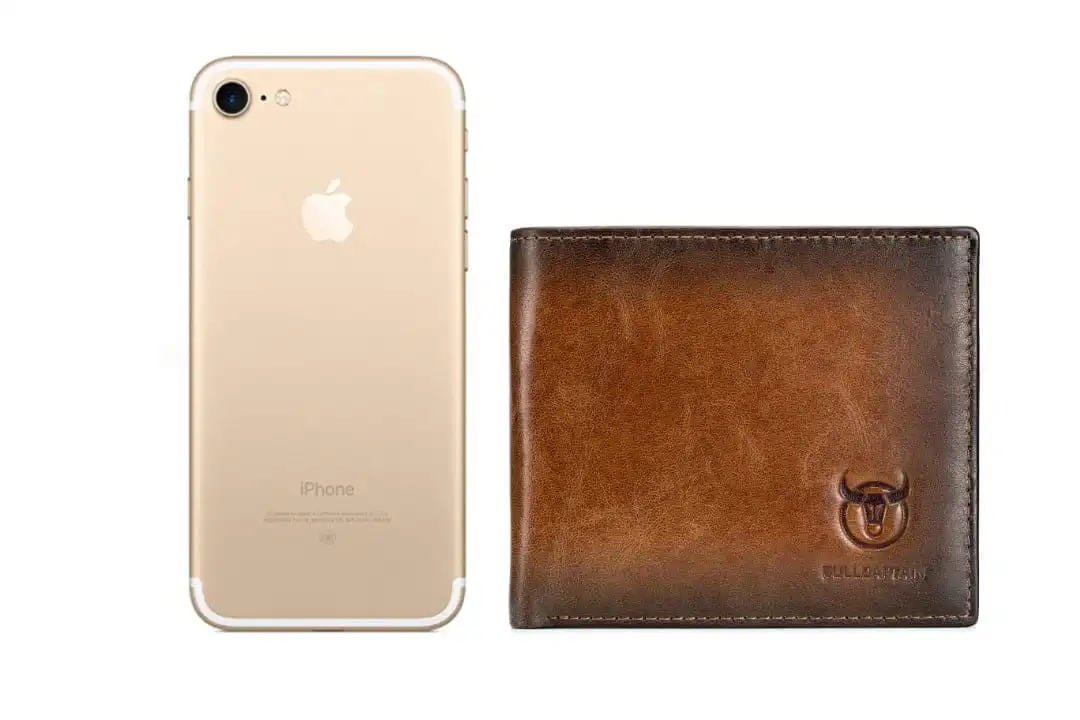 Δερμάτινο πορτοφόλι Bull Captain QB-05 καφέ